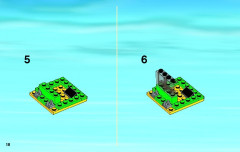 LEGO 4203 instructions page 18 – build guide