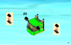 LEGO 4203 instructions page 27 – build guide