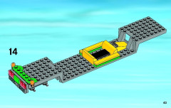 LEGO 4203 instructions page 43 – build guide