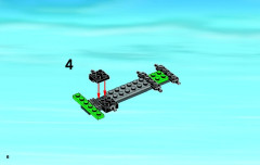 LEGO 4203 instructions page 6 – build guide