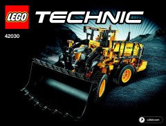 LEGO 42030 instructions page 1 – build guide