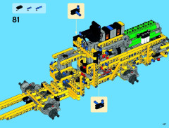LEGO 42030 instructions page 127 – build guide