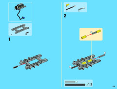 LEGO 42030 instructions page 129 – build guide
