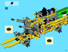 LEGO 42030 instructions page 143 – build guide