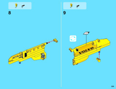 LEGO 42030 instructions page 209 – build guide