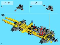LEGO 42030 instructions page 62 – build guide