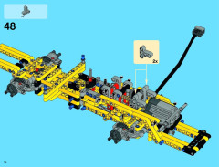 LEGO 42030 instructions page 74 – build guide