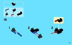 LEGO 42031 instructions page 13 – build guide