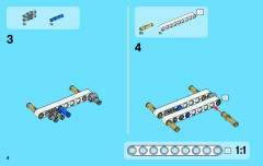 LEGO 42031 instructions page 4 – build guide