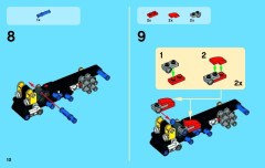 LEGO 42031 instructions page 10 – build guide