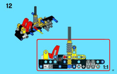 LEGO 42031 instructions page 17 – build guide
