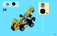LEGO 42031 instructions page 33 – build guide