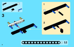 LEGO 42031 instructions page 4 – build guide