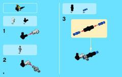 LEGO 42031 instructions page 6 – build guide