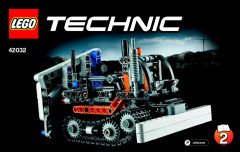 LEGO 42032 instructions page 1 – build guide
