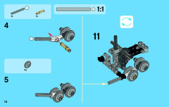 LEGO 42032 instructions page 10 – build guide