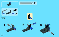 LEGO 42032 instructions page 18 – build guide