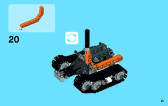 LEGO 42032 instructions page 21 – build guide