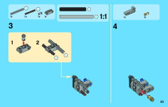 LEGO 42032 instructions page 23 – build guide
