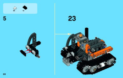 LEGO 42032 instructions page 28 – build guide