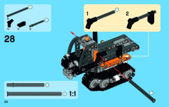 LEGO 42032 instructions page 34 – build guide