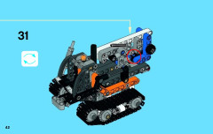 LEGO 42032 instructions page 42 – build guide