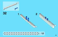 LEGO 42032 instructions page 43 – build guide