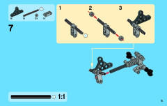 LEGO 42032 instructions page 5 – build guide