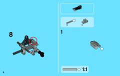 LEGO 42032 instructions page 6 – build guide