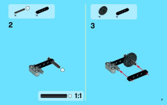 LEGO 42032 instructions page 7 – build guide