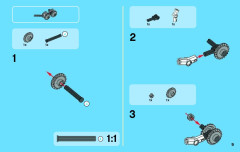 LEGO 42032 instructions page 9 – build guide