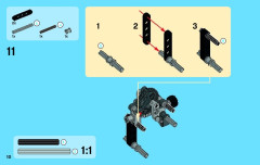 LEGO 42032 instructions page 10 – build guide