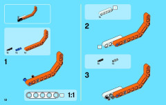 LEGO 42032 instructions page 12 – build guide