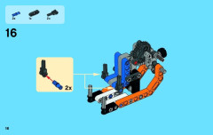 LEGO 42032 instructions page 16 – build guide