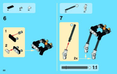 LEGO 42032 instructions page 22 – build guide