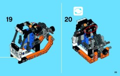 LEGO 42032 instructions page 23 – build guide