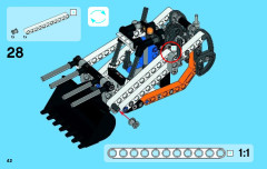 LEGO 42032 instructions page 42 – build guide