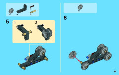 LEGO 42032 instructions page 45 – build guide