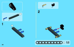LEGO 42032 instructions page 48 – build guide