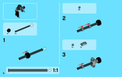 LEGO 42032 instructions page 6 – build guide