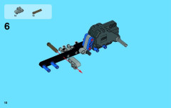 LEGO 42033 instructions page 10 – build guide