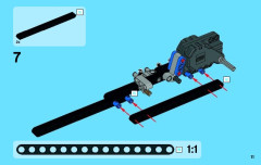 LEGO 42033 instructions page 11 – build guide