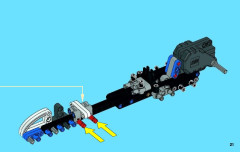 LEGO 42033 instructions page 21 – build guide
