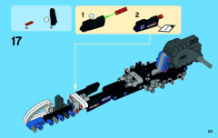 LEGO 42033 instructions page 23 – build guide