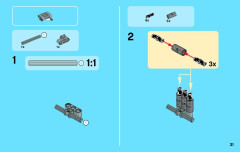LEGO 42033 instructions page 31 – build guide