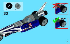 LEGO 42033 instructions page 45 – build guide