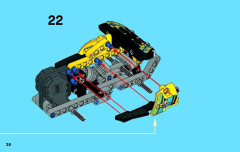LEGO 42034 instructions page 38 – build guide
