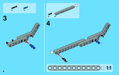 LEGO 42034 instructions page 4 – build guide