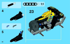 LEGO 42034 instructions page 40 – build guide