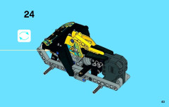 LEGO 42034 instructions page 43 – build guide